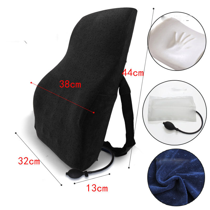 Allevia il Mal di Schiena Lombare - Cuscino Memory Foam con Sistema Airbag