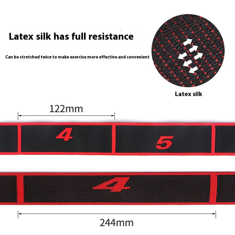 Migliora Flessibilità e Mobilità - Fascia Stretching con Asole Numerate