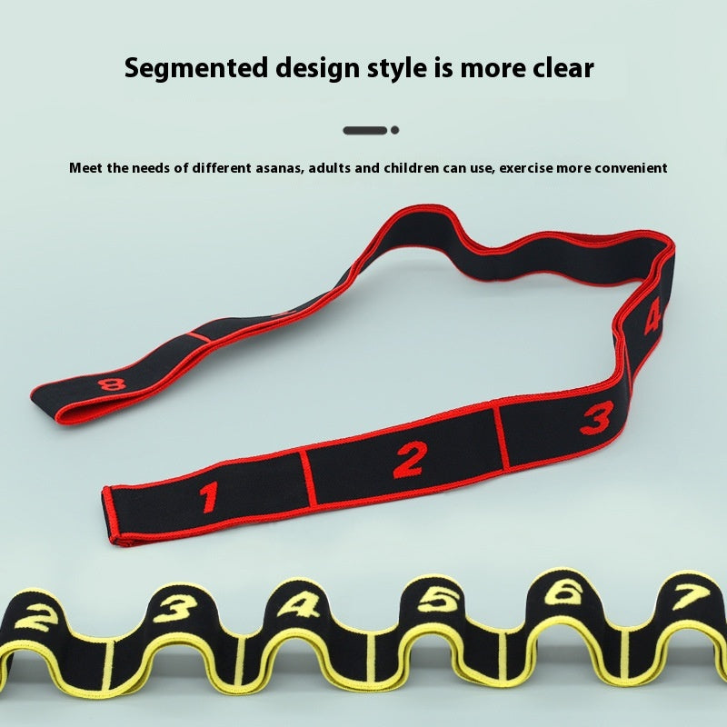 Migliora Flessibilità e Mobilità - Fascia Stretching con Asole Numerate