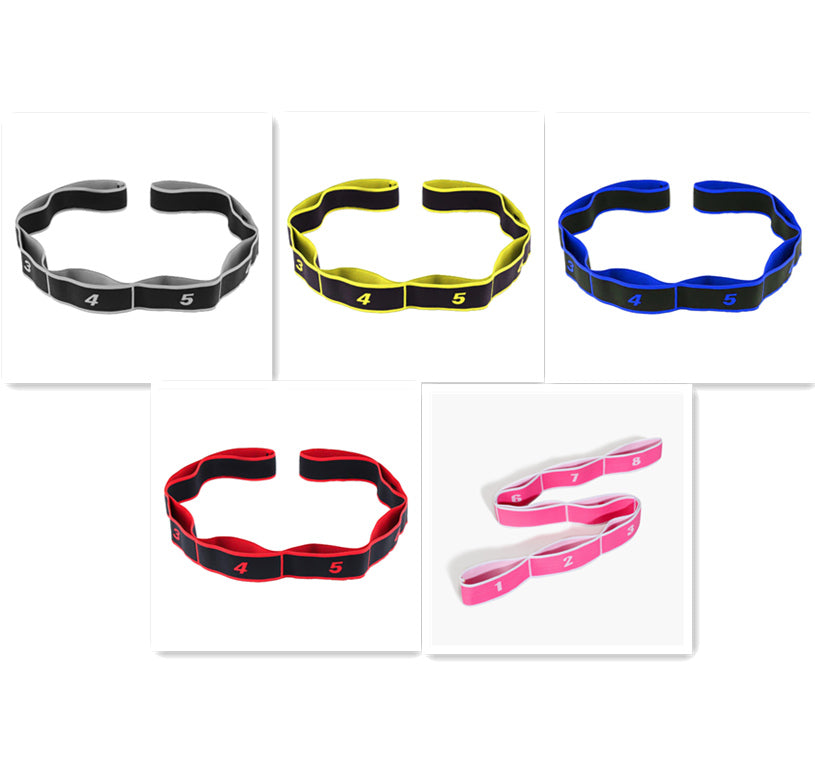 Migliora Flessibilità e Mobilità - Fascia Stretching con Asole Numerate